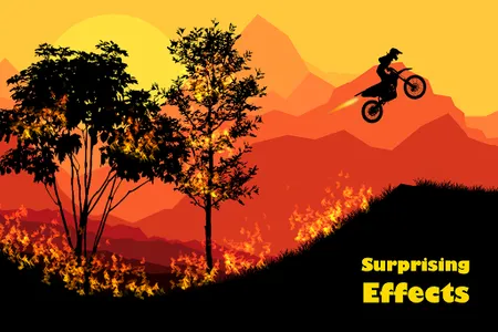 Sunset Bike Racer - Motocross screenshot 11