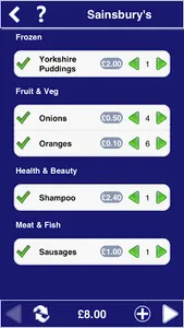 Shopping List Manager screenshot 1