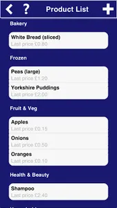 Shopping List Manager screenshot 2