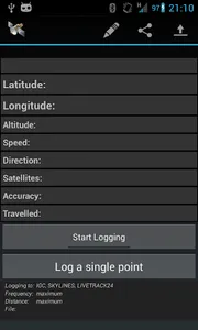 Flight GpsLogger screenshot 0