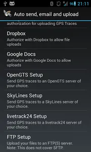 Flight GpsLogger screenshot 1