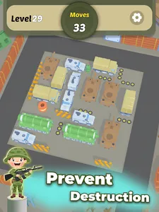 Military Yard: Parking Rush screenshot 9