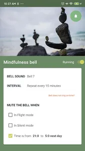 Mindfulness Bell screenshot 0