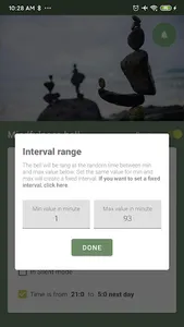 Mindfulness Bell screenshot 3
