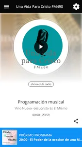 Una Vida Para Cristo FM490 screenshot 0