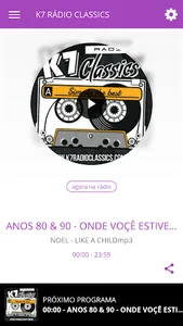 K7 RÁDIO CLASSICS screenshot 0