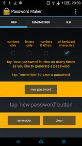 Password Maker screenshot 0