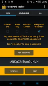 Password Maker screenshot 1