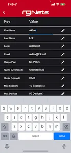 RG Nets rXg Account Editor Pro screenshot 3