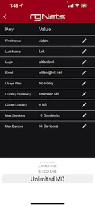 RG Nets rXg Account Editor Pro screenshot 4