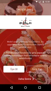 Oishii Wok & Sushi screenshot 1