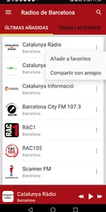 Ràdios de Barcelona - Espanya screenshot 1