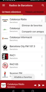 Ràdios de Barcelona - Espanya screenshot 6