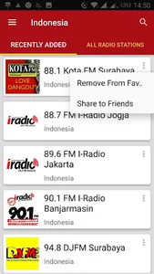 Indonesian Radio Stations screenshot 4
