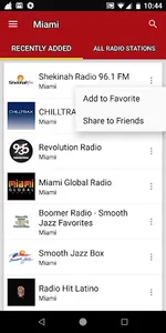 Miami Radio Stations screenshot 1