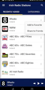 Irish Online Radio Stations screenshot 1