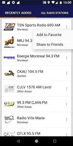 Quebec Radio Stations - Canada screenshot 1