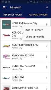 Missouri Radio Stations - USA screenshot 1