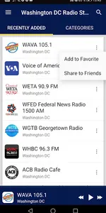 Washington DC Radio Stations - screenshot 1