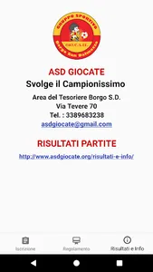 Asd Giocate screenshot 1
