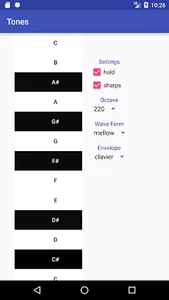 miles' tones screenshot 0