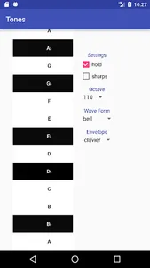 miles' tones screenshot 1