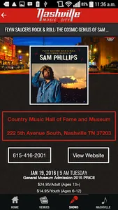 Nashville Live Music Guide screenshot 2