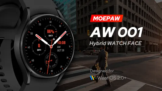 Moepaw AW001 Watch Face screenshot 0