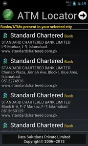 ATM Locator Pakistan screenshot 3