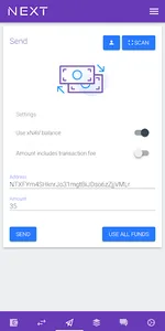 Navcoin NEXT Wallet screenshot 2