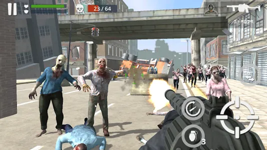 Dead Zombie Battle (Green Bloo screenshot 2