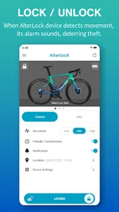 AlterLock - Bicycle Guard screenshot 2