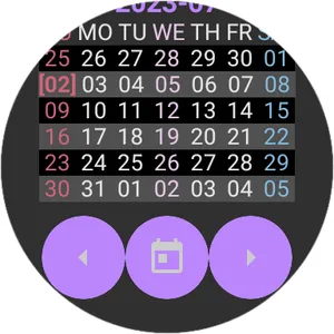 mCalendar screenshot 2