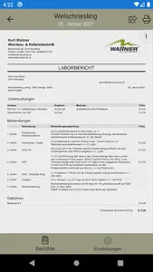 Weinlabor Wallner screenshot 7