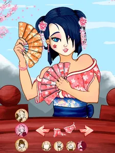 Geisha make-up & dress-up screenshot 13