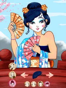 Geisha make-up & dress-up screenshot 15