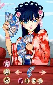 Geisha make-up & dress-up screenshot 5
