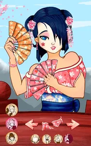 Geisha make-up & dress-up screenshot 7