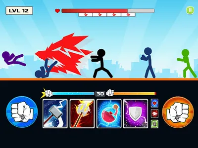 Stickman Fighter : Mega Brawl screenshot 10