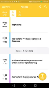 JobRouter Events screenshot 2