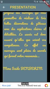 Gâteaux Benberim Modernes screenshot 0
