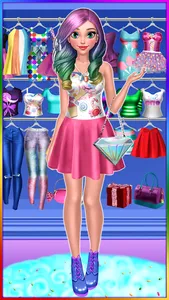 Candy Fashion Dress up&Makeup screenshot 0