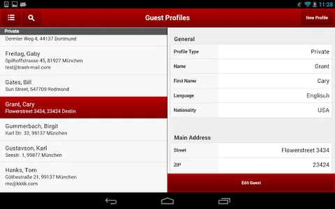 protel for Android screenshot 4