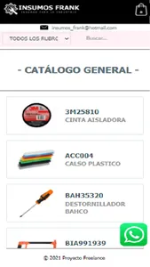 Insumos Frank screenshot 0