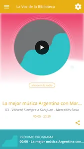 La Voz de la Biblioteca screenshot 0