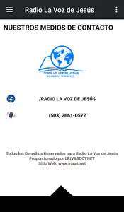 Radio La Voz de Jesús - El Sal screenshot 4