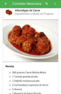 Comida Mexicana screenshot 0