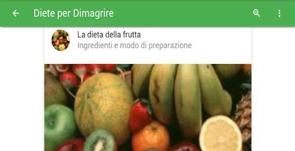Diete Per Dimagrire screenshot 5