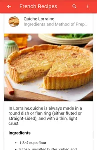 French Recipes screenshot 3