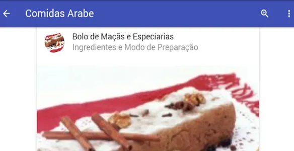 Receitas De Comida Arabe screenshot 5